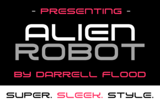 Alien Robot: A Futuristic Font for Modern Branding and Sci-Fi Design