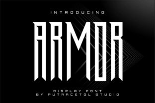 Armor Font: A Bold Display Typeface for Editorial Impact