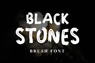 Black Stones: A Bold Display Font for Dynamic Web Design