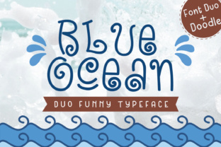 Blue Ocean Font: The Playful Display Typeface for Kid-Friendly Campaigns