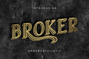 Broker: A Brutal Display Font for Bold Branding Projects
