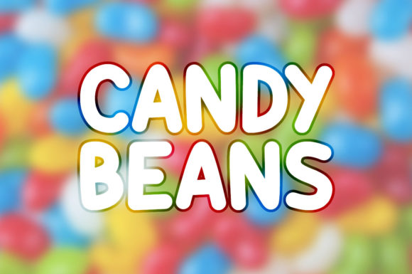 Candy Beans: A Playful Handwritten Font for Campaign Graphics