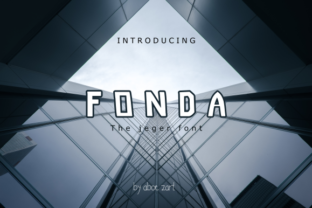Fonda: A Striking Display Font for Campaign-Ready Designs