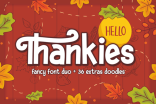 Hello Thankies: A Handwritten Font Duo for Warm Brand Identities