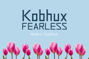 Kobhux Fearless: A Bold Display Font for Modern Design Projects