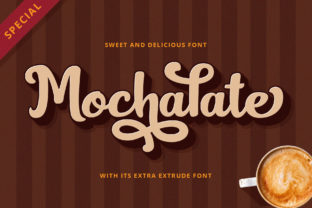 Mochalate Script: A Bold Display Font for Editorial Design