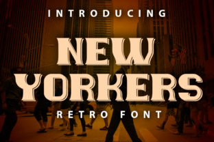 New Yorkers Font: Retro Style for Modern Web Design