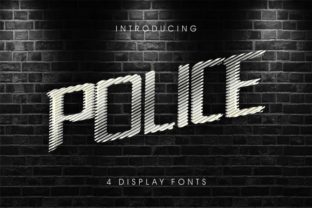 Police Family Font: Elevating Marketing Design with Elegance and Impact