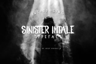 Sinister Impale: A Horror Font That Adds Drama to Brand Design