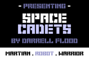 Space Cadets: A Futuristic Stencil Font for Bold Branding and Sci-Fi Design