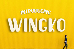 Wingko: A Playful Script Font for Modern Web Design