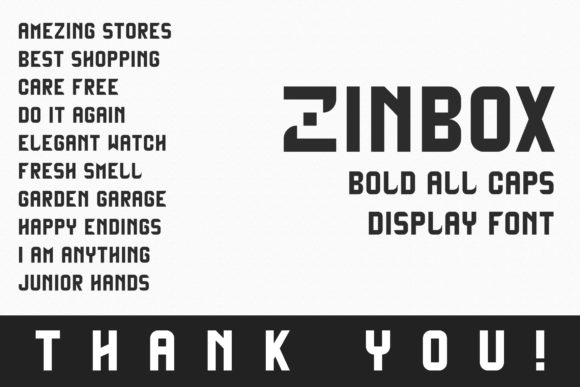 Zinbox: A Clean Display Font That Elevates Handmade Branding and Outdoor Designs